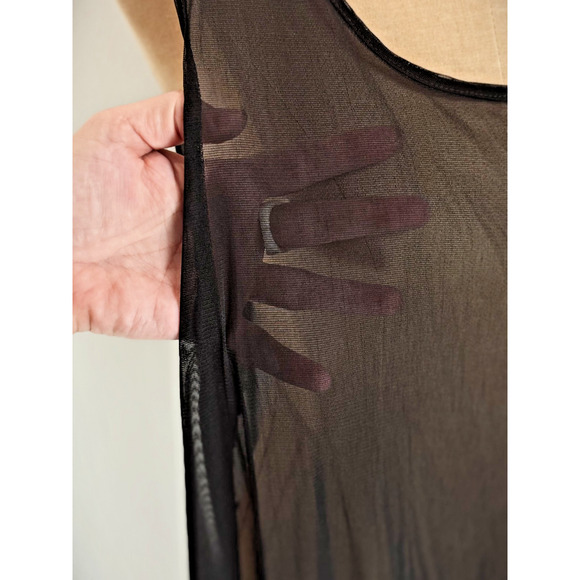 Comfy USA Sheer Mesh Petticoat Dress / Overpinning / STUNNING ON XL #0079 - Picture 7 of 7